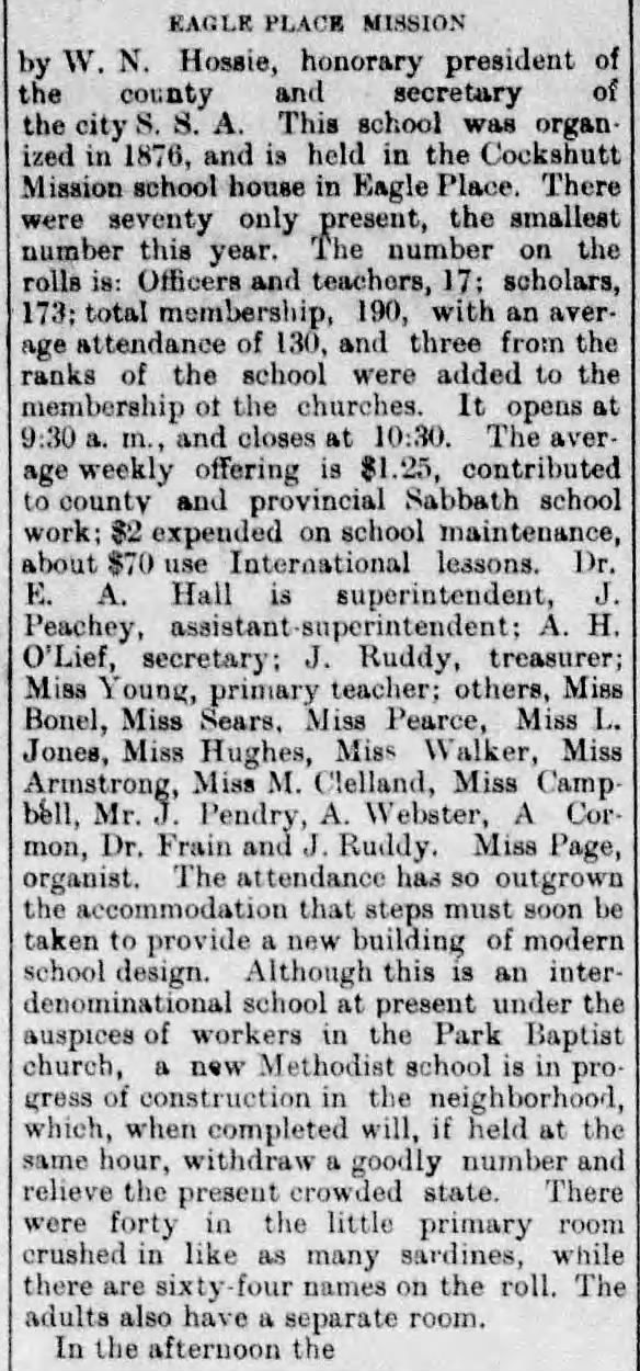 Eagle Place Mission Article Pg.  2
