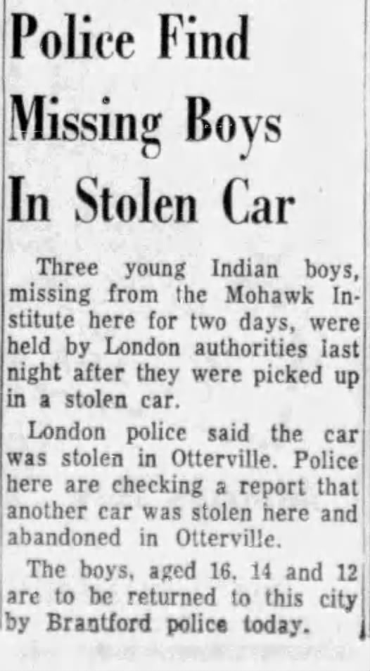 Police Find Missing Boys in Stolen Car