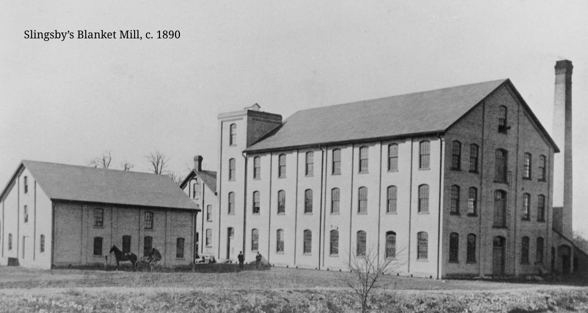Slingsby's Blanket Mill, c. 1890