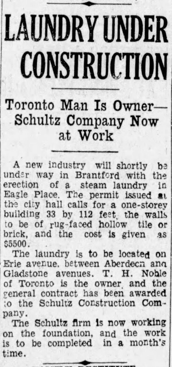 Laundry under Construction