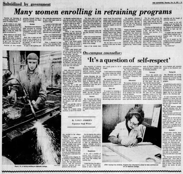 Many Women Enrolling in Retraining Programs
