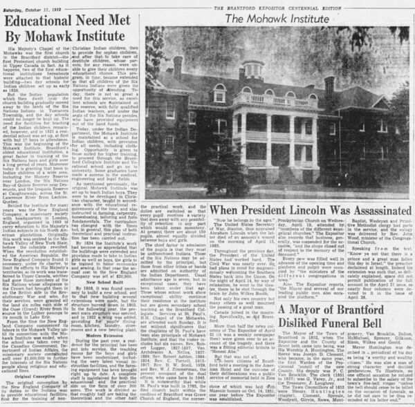 Educational Need Met by Mohawk Institute