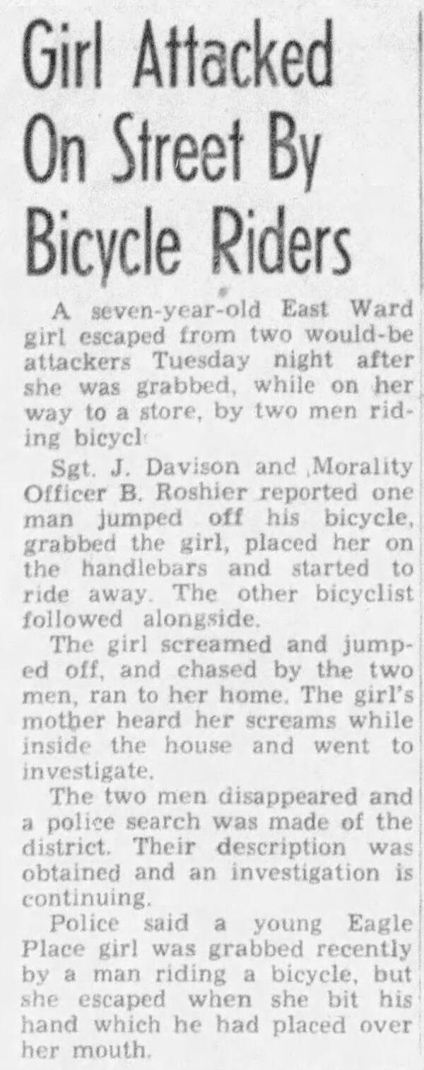 Girl Attacked on Street  by Bicycle Riders