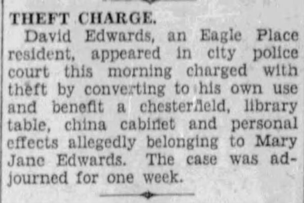 Theft Charge