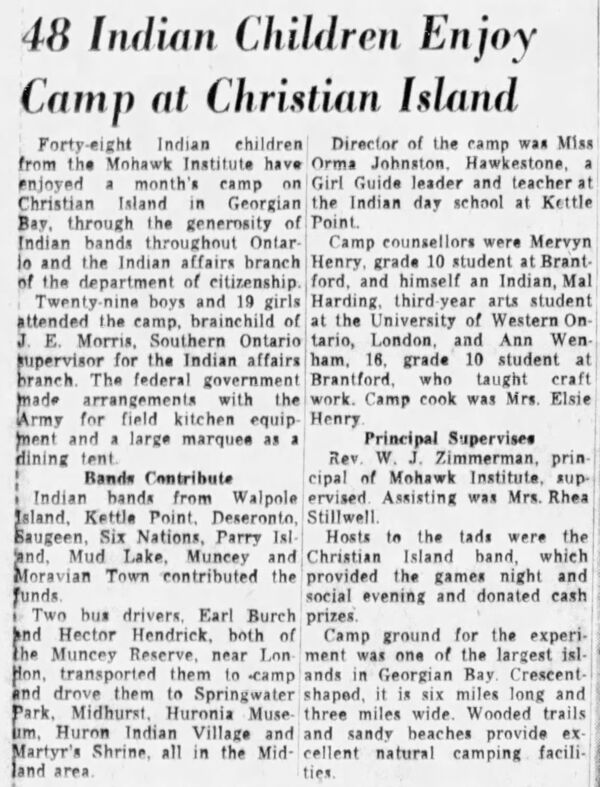 48 Indian Children Enjoy Camp at Christmas Island