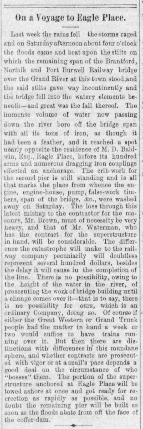 1876 Bridge destroyed