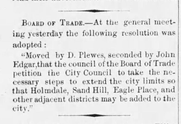 Extend City Limits