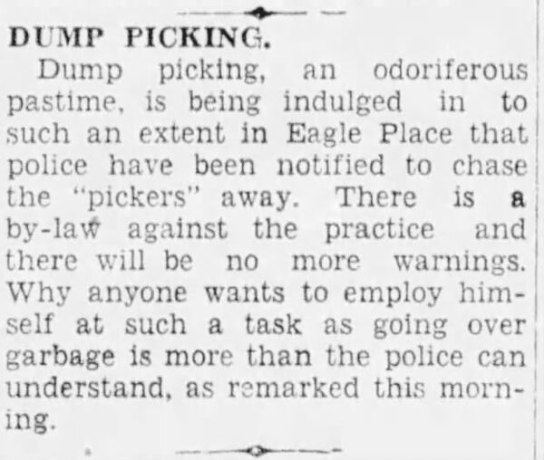 Dump Picking