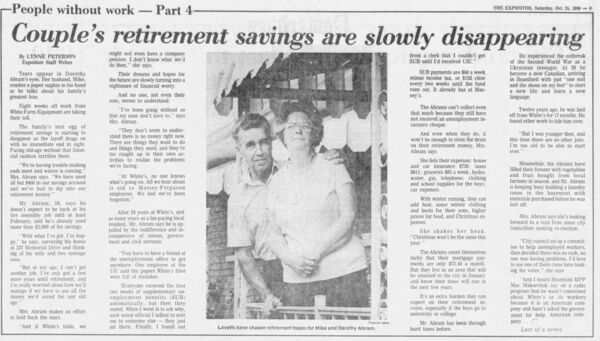 Couple's Retirement Savings are Slowly Disappearing